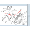 M62 E53 tensor de cadena de distribución de piezas de automóvil para bmw E31 E38 E39 E52 E53 kit de cadena de distribución 11311741777